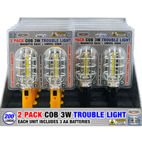 Shawshank LEDz 200 lm Yellow COB Trouble Light AA Battery (Pack of 10)