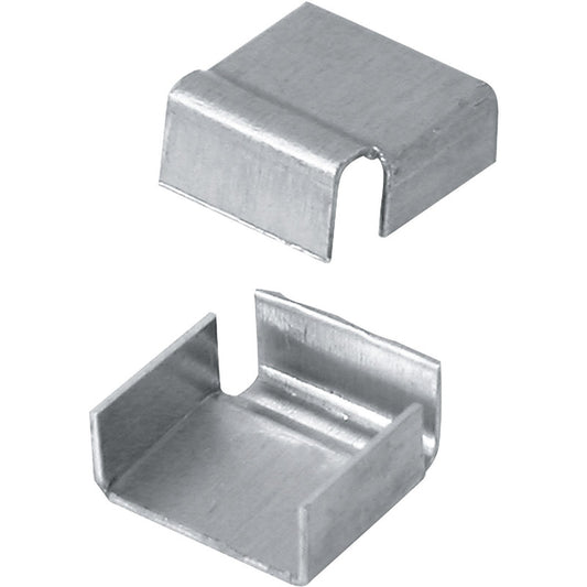 Prime-Line  Mill  Aluminum  Spreader Bar Clip  For 7/8 inch 100 pk
