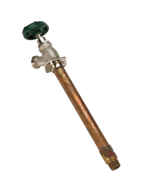 Arrowhead Hydrant Arrowbreaker Frost Free 1/2 " Copper,1/2 " Mip X 3/4 ",8 " L Rough Brass