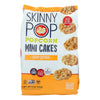 Skinnypop Mini Cheddar Popcorn Cakes  - Case of 4 - 5 OZ