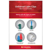 Simple Living Smart Light Universal Light Clips White Polypropylene 300 count (Pack of 12)
