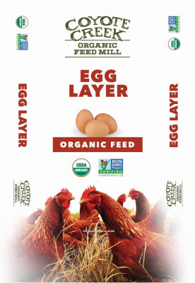 Organic Egg Layer Crumble, 50-Lbs.
