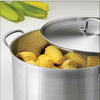 Tramontina USA Inc Pro Line Heavy-Duty Stainless Steel Covered Stock Pot 24 qt.