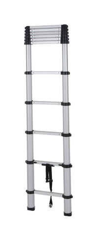 Cosco 14 ft. H Aluminum Telescoping Extension Ladder Type IA 300 lb. cap.