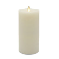 Matchless Ivory Vanilla Honey Scent Pillar Flameless Flickering Candle 7.5 in. H x 3.5 in. Dia. (Pack of 4)