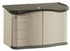 Rubbermaid Plastic Horizontal Storage Shed With Floor Kit