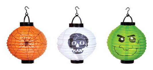 Diamond Visions Paper Lanterns Lighted Halloween Decoration 5 in. H x 4 in. W 1 pc. (Pack of 36)