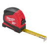 Milwaukee  30 ft. L x 1.65 in. W Compact  Tape Measure  Red  1 pk