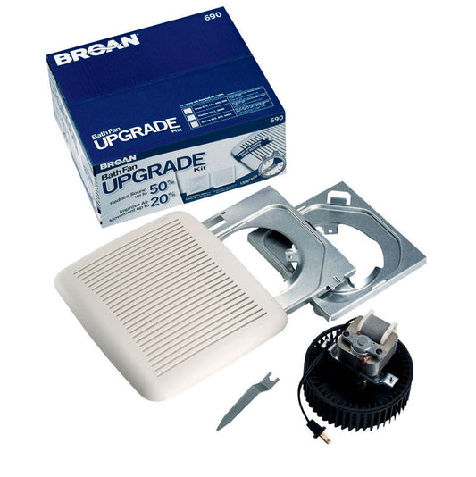 Broan  InVent Series  60 CFM 3 Sones Ventilation Fan Upgrade Kit