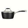 Ceramica Deluxe 3 Qt Ceramic Covered Sauce Pan - Black