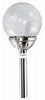 Solar Crackleball Light, Color-Changing, 4.5-In, 3 Lumen
