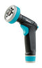 Gilmour 843132-1001 8 Pattern Heavy Duty Click Trigger Watering Spray Nozzle