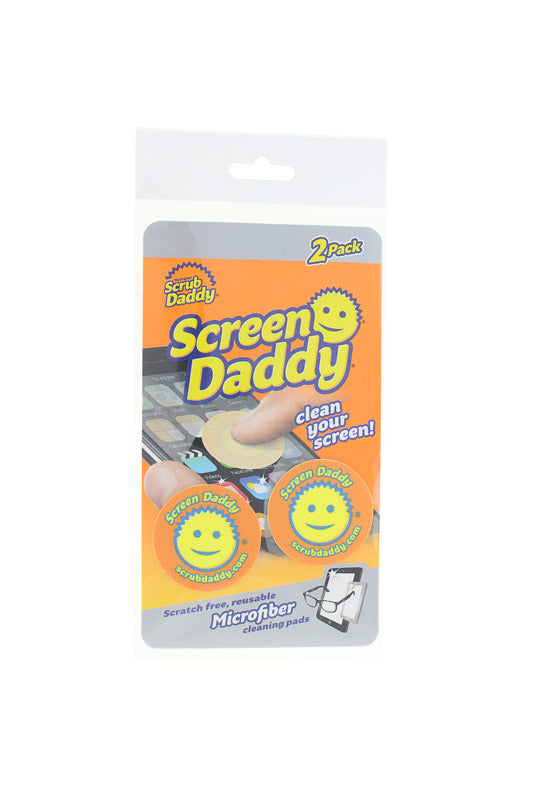 Scrub Daddy Screen Daddy Microfiber Scratch Free Cleaning Pads 2 pk
