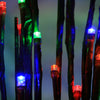 Celebrations Platinum Light Burst LED Christmas Decoration Multicolored Metal 1 pk (Pack of 6)