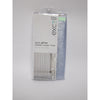 Excell 70 in. H X 72 in. W Frost Glitter Shower Curtain Liner PEVA