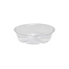Bond CVS004 4" Clear Plastic Saucer (Pack of 25)