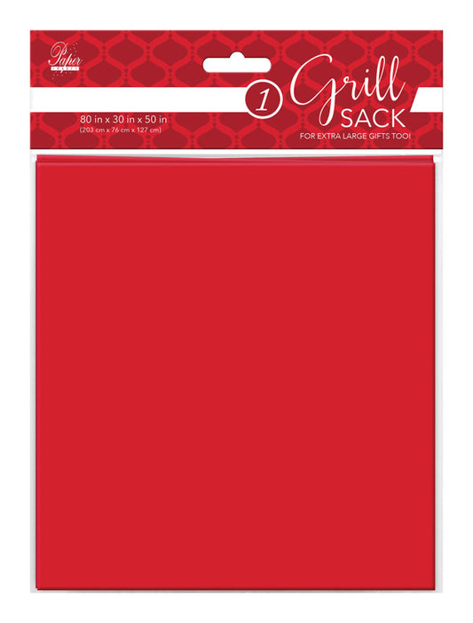 Paper Images Red Christmas Gift Bag (Pack of 10)