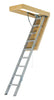 Louisville 10.3 ft. H X 25.5 in.   W Aluminum Attic Ladder Type IAA 375 lb. cap.