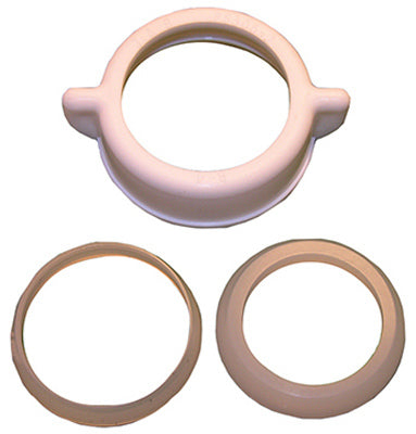 PVC Slip Joint Nut & Washers, 1.25 or 1.5-In. O.D. (Pack of 6)