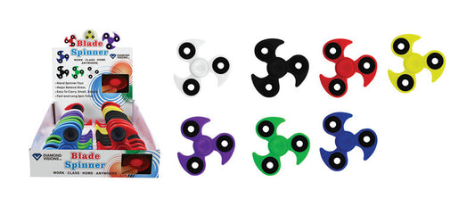Diamond Visions Ninja Fidget Spinner Plastic/Rubber 1 pk (Pack of 24)