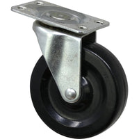 Shepherd Hardware 3 in. D Swivel Soft Rubber Caster 110 lb 1 pk