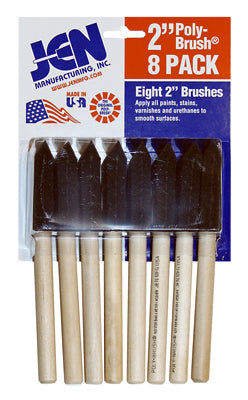 Jen 2 in. W Chiseled Paint Brush (Pack of 6)