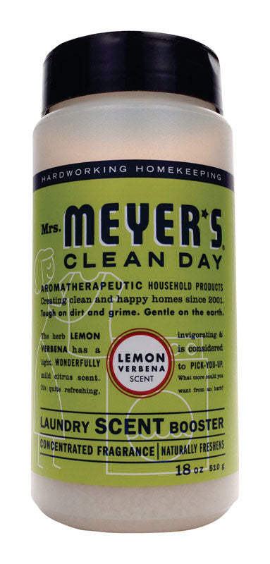 Mrs. Meyer's Clean Day Lemon Scent Laundry Scent Booster Powder 18 oz. 1 pk (Pack of 6)