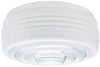 Westinghouse 8560800 8 White & Clear Glass Fitter (Pack of 6)