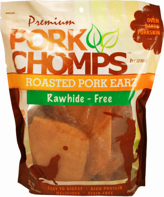 Dog Treats, Premium Roasted Pork Earz, 10-Ct.