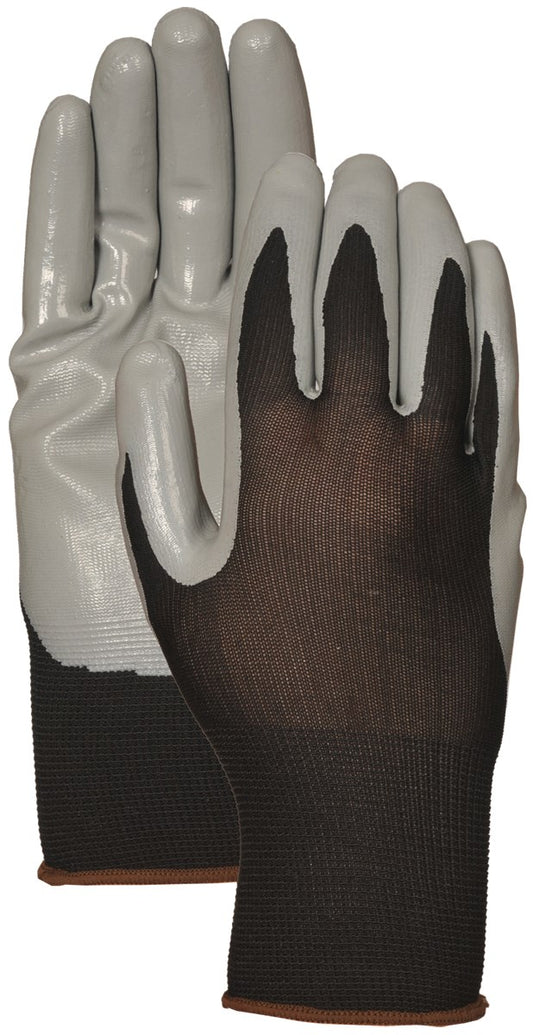 Bellingham Glove C3701M Medium Gray Nitrile Palm Gloves                                                                                               