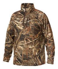 Drake  MST  L  Long Sleeve  Men's  Quarter Zip  Realtree Max-5  Pullover