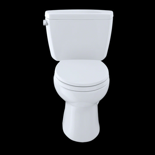 TOTO Drake Two-Piece Elongated 1.6 GPF Toilet, Cotton White - CST744S#01