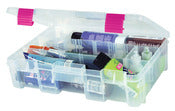Plano 2-3630-82 11" X 7-1/4" X 2-3/4" Magenta Deep Utility Latch Box