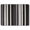 Multy Home 4 ft. L X 3 ft. W Charcoal Stripe Karlin Nonslip Floor Mat