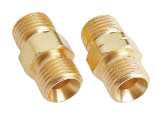 Forney  5.88 in. L x 1.88 in. W Welding Hose Coupler  2 pc.