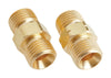 Forney  5.88 in. L x 1.88 in. W Welding Hose Coupler  2 pc.