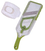 Progressive Prep Solutions Green/White ABS/Stainless Steel Adkust-a-Slice Mandoline