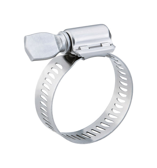 Breeze  Aero-Seal  2.57 in. to 3.50 in. Hose Clamp  Stainless Steel Band