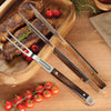BBQ Bundle:  2 Chef's Knives, 1 Grill Tong & 1 Grill Fork