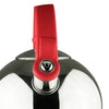 Acacia Red Stainless Steel 2.1Qts. Tea Kettle
