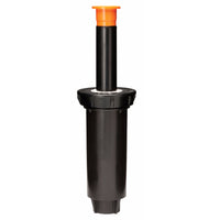 Rain Bird 1800 Series Black Plastic 707 sq. ft. Coverage Area Adjustable Pop-Up Sprinkler 4 H in.