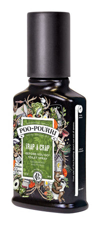 Poo-Pourri Trap-A-Crap Cedarwood/Citrus Scent Odor Eliminator 4 oz. Liquid (Pack of 12)