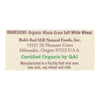 Bob's Red Mill - Organic Whole Wheat Pastry Flour - 5 lb - Case of 4