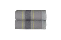 SOREMA 2-Piece Towel Set 100% Genuine Cotton Premium Quality Sorema Fuji Bath Towel, Bath Sheet Multicolor, Eco-Friendly, Made in Portugal, 360 GSM 