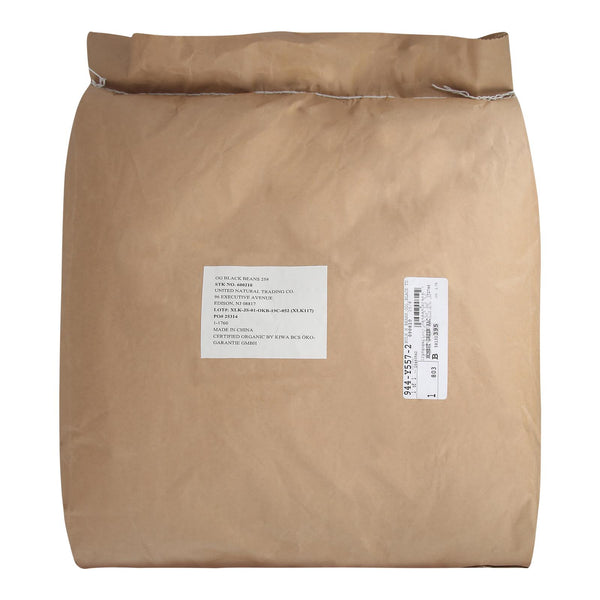 Bulk Peas and Beans Organic Beans Black Turtle - Single Bulk Item - 25LB (Pack of 25)