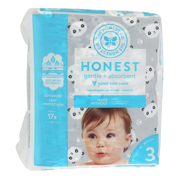 The Honest Company - Pañales talla 3 - Pandas - 27 unidades