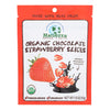 Natierra Organic Chocolate Strawberry Slices - Case of 12 - 1.5 OZ
