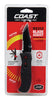 Coast  Rapid Response  Black  Stainless Steel  7 in. Knife