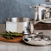 Tri-Ply Clad 3 Qt Covered Stainless Steel Sauce Pan