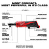 Milwaukee M12 12 V 3/8 in. 250 RPM Brushed Cordless Ratchet Bare Tool